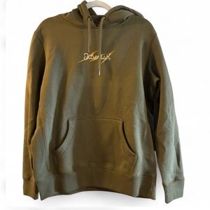 Men’s olive green Jiberish hoodie size S